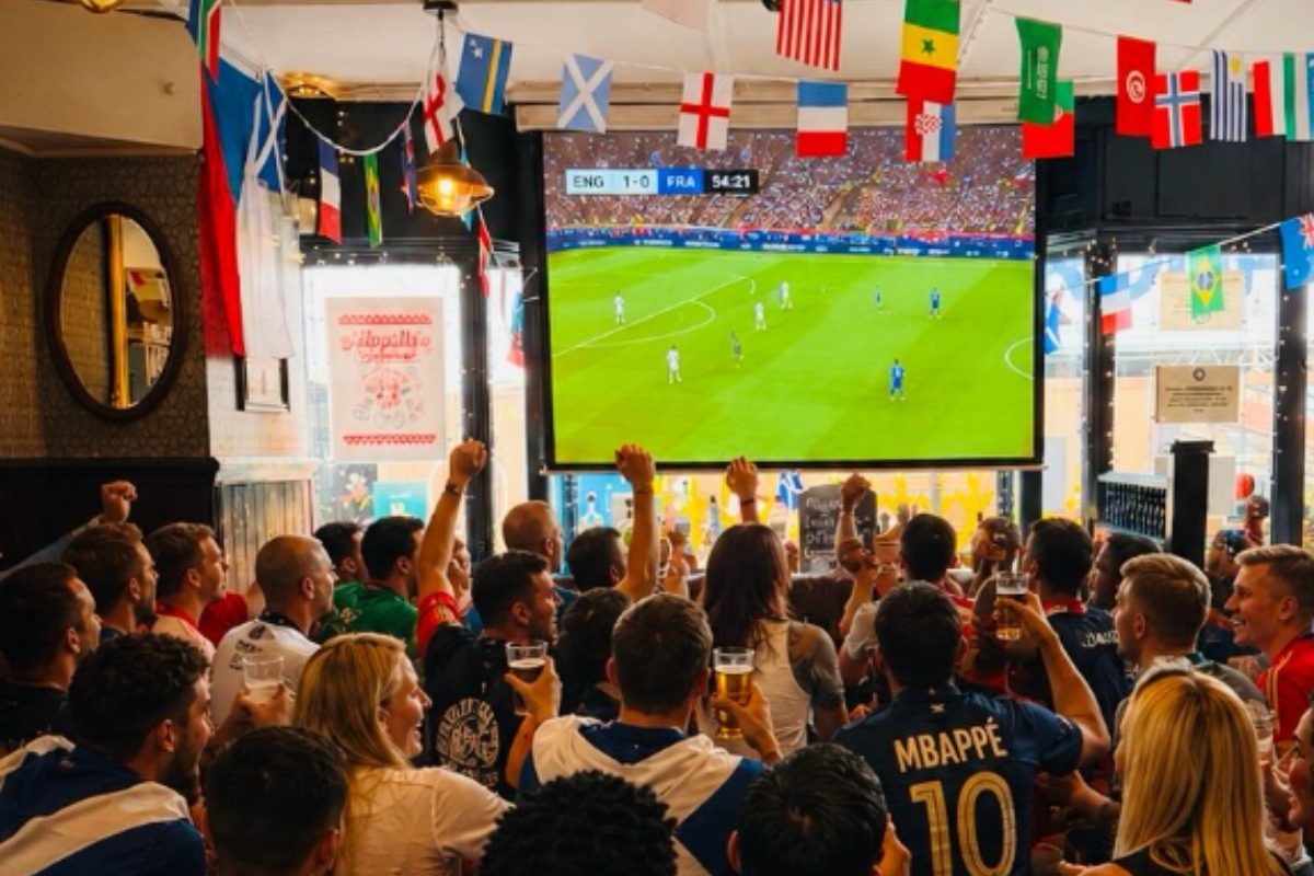 Where to watch the world cup 2026 in Fitzrovia
