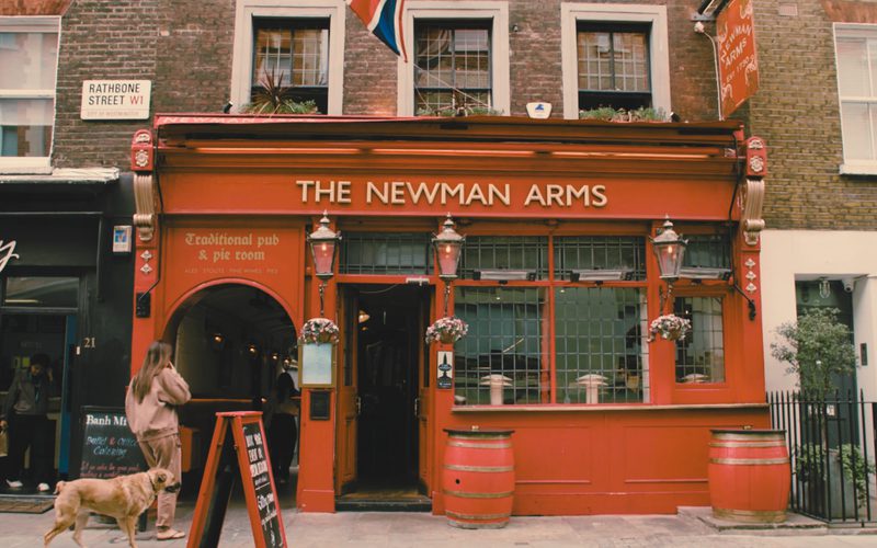 Filming Fitzrovia